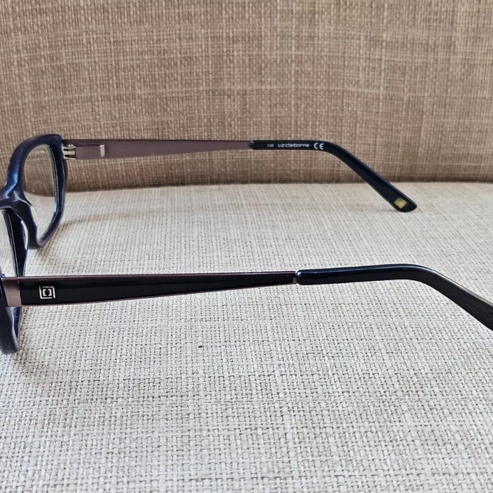 Liz Claiborne Women Glasses/Eyeglasses Frame L600 Blue Tone 52[]16 135 Eye Wear - Picture 12 of 12